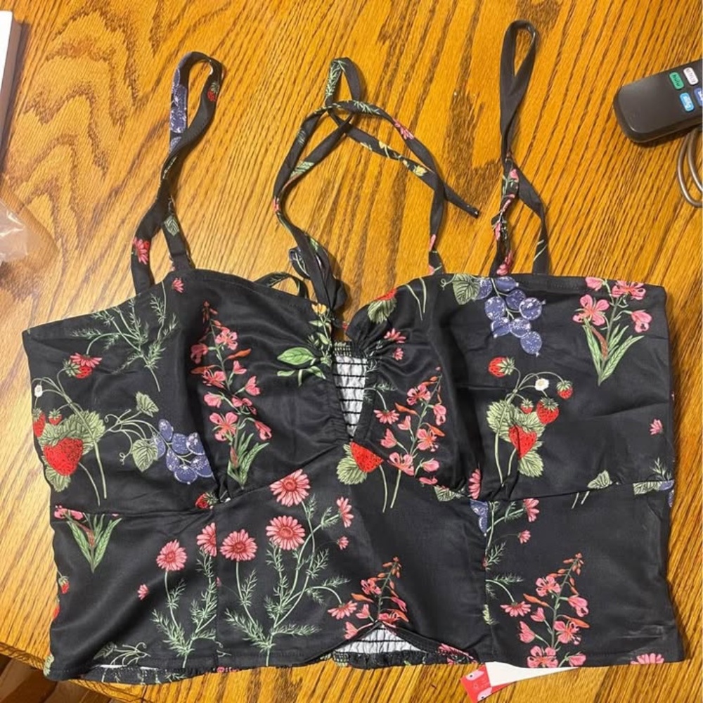 Sweetheart Floral Cami Top
